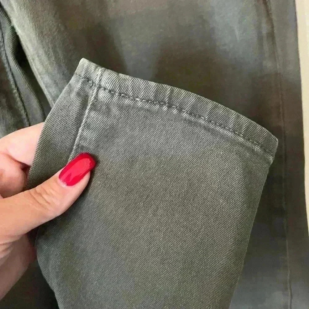 GAP “Legging Skimmer” Jeans Olive Green Women’s Size 6, 28 waist - Picture 5 of 10